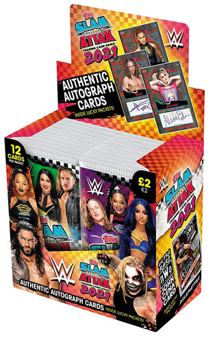 Topps wwe slam attax - attax, 2021