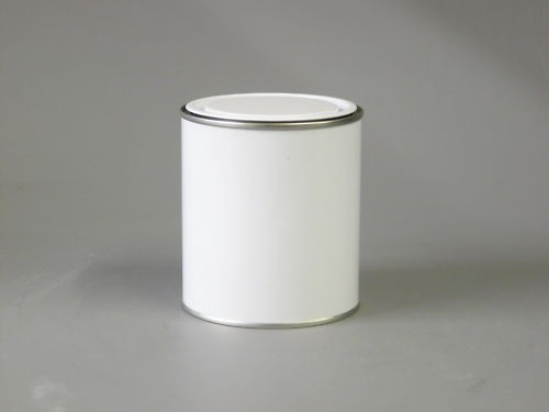 Empty paint mixing tin - tin, lid
