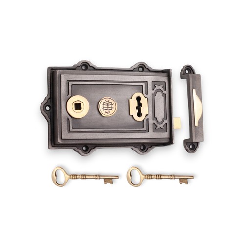 Rim lock vintage davenport - lock,