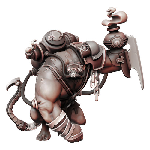 Tech rat ogre barbarian - ogre,