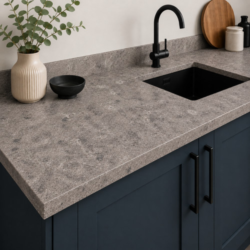 Kitchen worktop grey - kitchen,