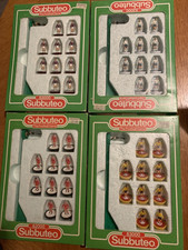 Subbuteo Job Lot Lightweight teams x 4 in correct boxes