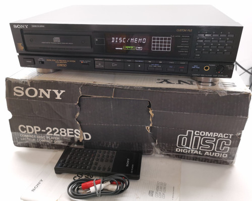 Sony cdp 228esd player - cdp-228esd, &