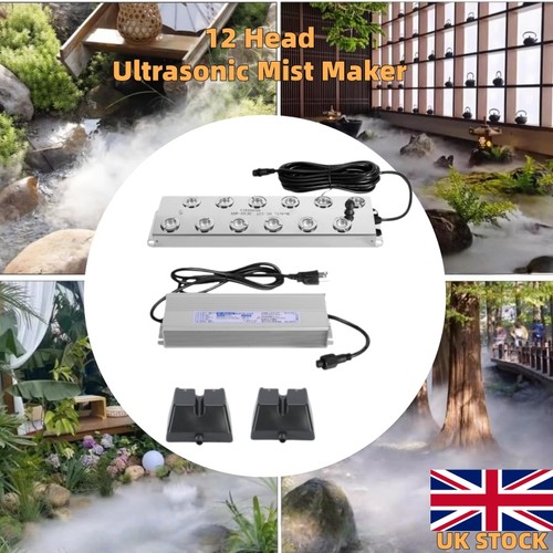 Head ultrasonic mist maker - 12,