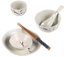 New Ceramic Bowl Plate Spoon