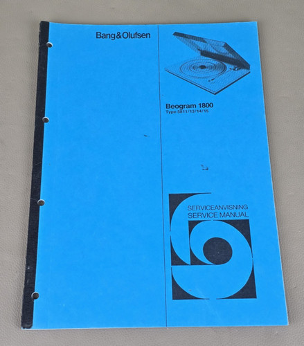 Bang olufsen beogram 1800 - beogram,