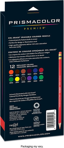 New prismacolor col erase - new,