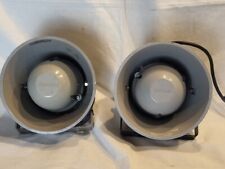 One Pair SIEMENS Sound Film C72233-A18-A4 12W Horn Speaker Good Working