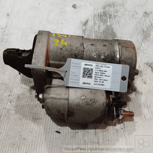 Starter motor abarth 500 - motor, 3r