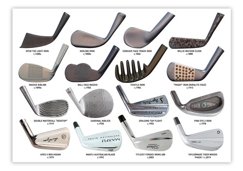 Vintage golf clubs - golf, a3