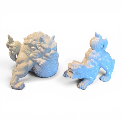 Vintage pair celadon foo - vintage,