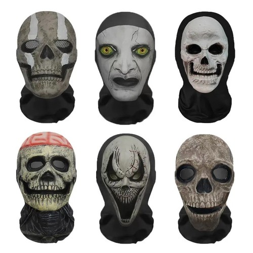 Ghost face skull balaclava - ghost,