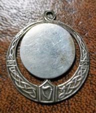Irish Silver Medal Dublin HallMark 1930 Ireland .925  Celtic 