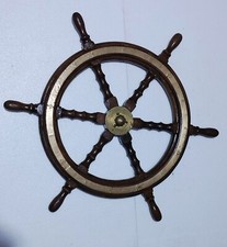 Wooden Ship Steering Wheel 24"