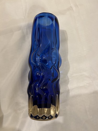 Blue brain cage - blue, vase