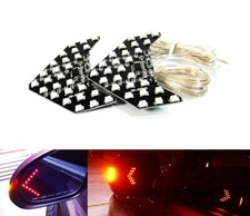 2x Red LED Arrow Panel Car