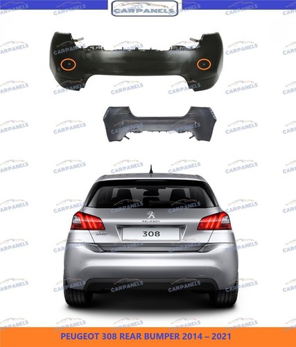 Peugeot 308 rear - rear, bumper