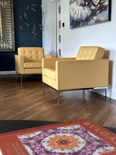 2 Set Armchairs KNOLL Florence