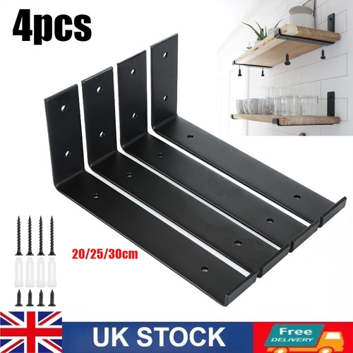 Pack rustic shelf brackets - 4,