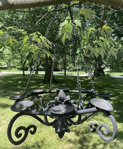 Vintage wrought iron black - vintage,
