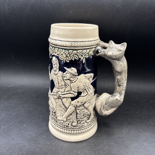 German tankard wolf handle - german,