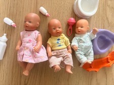 Zapf baby Mini Dolls x2 bundle