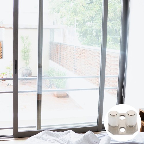 2pcs white sliding door - sliding, floor