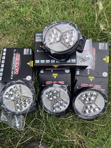 126w round led 12v - 4x, work