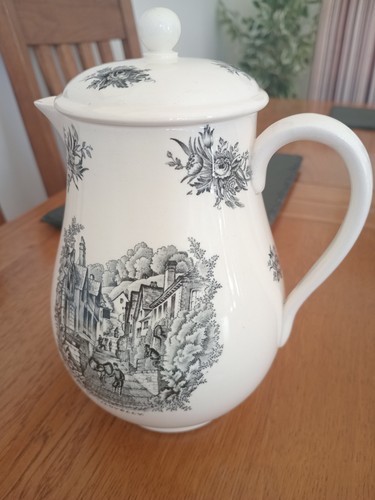 Vintage wedgewood coffee - wedgewood, pot
