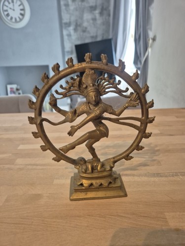 Small vintage brass hindu - small,