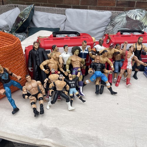 Wwe wrestling plastic action - plastic,