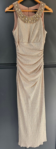 Richards gold long ruched - r&m,