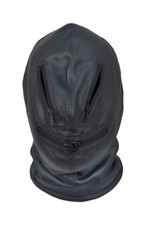 Genuine Real Leather Bondage BDSM Hood Fetish Mask Role Play