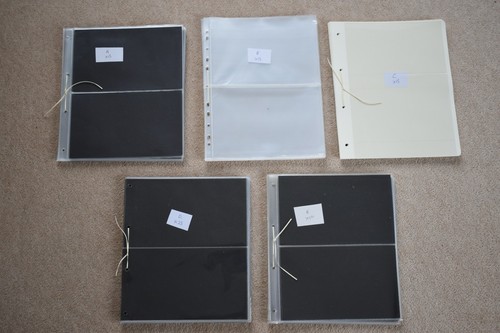 Stamp album pages - album,