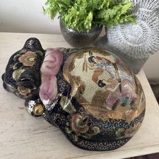 Vintage Large Chinese navy &