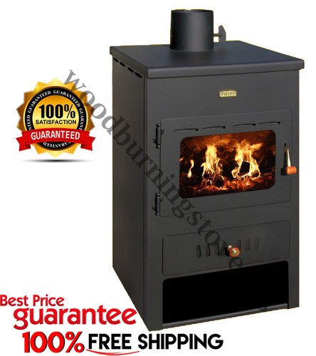 Wood burning stove back - wood,
