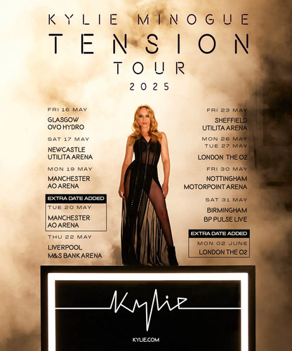 Kylie minogue 2025 - minogue, tension