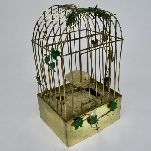 Vintage bird cage on - bird,