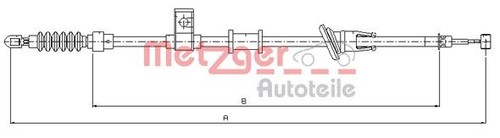 Left rear metzger 8223 - left,