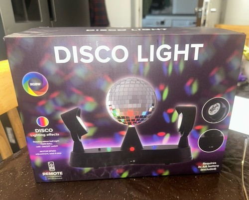 Bnip disco light with remote - light,