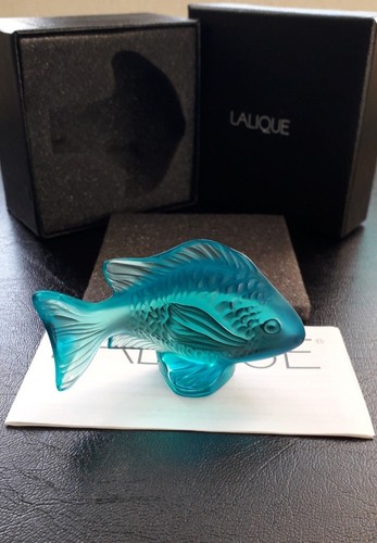 Lalique turquoise blue damsel - turquoise,