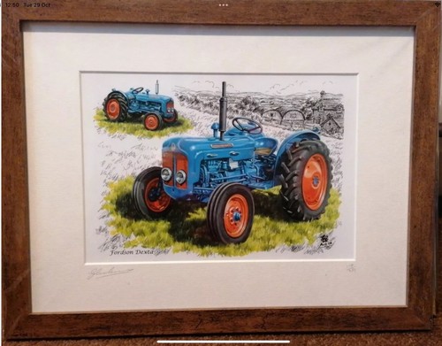 Framed picture print - framed,