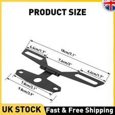 Universal Motorcycle License Number Plate Holder Tail Tidy Bracket For Lexmoto