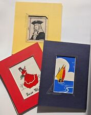 Vintage 1920s Watercolour