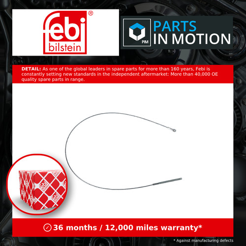 Handbrake cable fits - fits, mercedes