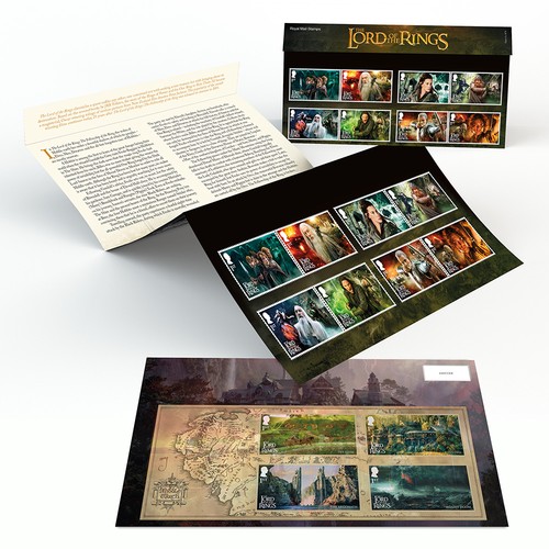 Lord the rings - lord, stamps