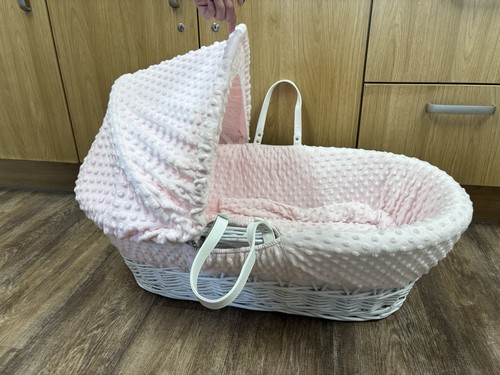 Baby girl moses basket - girl,
