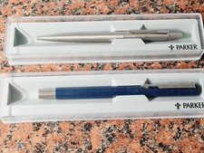 2 x Vintage Parker Ballpoint pens Boxed