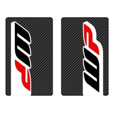 4MX Fork Decals WP Carbon