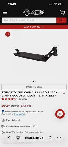 Ethic dtc vulcain std - vulcain, 12